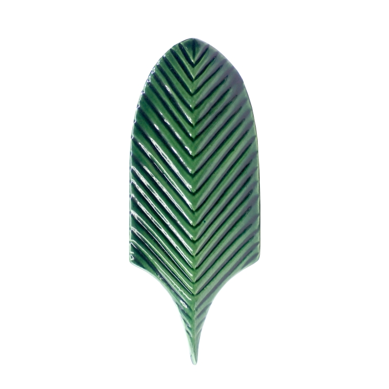 PLURIFY - 3X8 FEATHER, GREEN, GLOSSY
